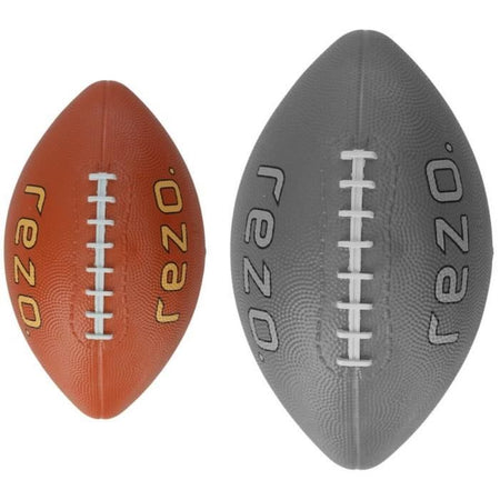 Balón de fútbol americano - REZO - Caucho - Talla 3 - Marrón - Para recreación