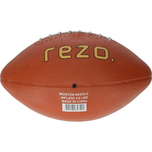 Balón de fútbol americano - REZO - Caucho - Talla 3 - Marrón - Para recreación