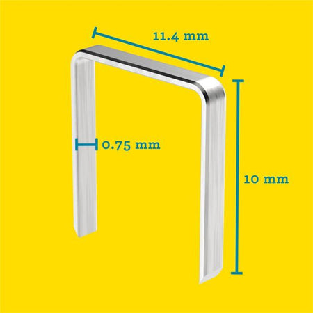 Staple # 53 Rapid Staple 10 millimetri fiocco 5000
