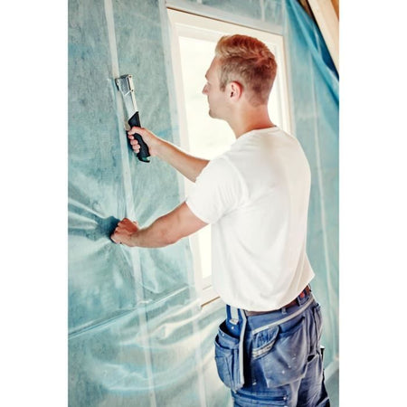 RAPID - Graffette a filo piatto n. 140/06mm, per isolamento e fai da te - Scatola in polipropilene 5000 - (40303088)