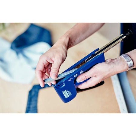 RAPID - Graffette a filo piatto n. 140/06mm, per isolamento e fai da te - Scatola in polipropilene 5000 - (40303088)