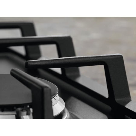 ELECTROLUX KGS7536SX - Piano cottura a gas da incasso - 5 fuochi - L 75 x P52cm - Acciaio inox - Griglie in ghisa