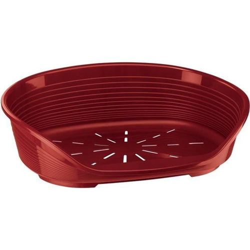 FERPLAST SIESTA DELUXE Cesto Misura 6 - 70,5*52*23 cm - Bordeaux