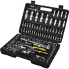 Set di chiavi a bussola - Fieldmann - FDG 5001-108R - 108 pezzi - Bussole da 1/4 e 1/2 - Custodia