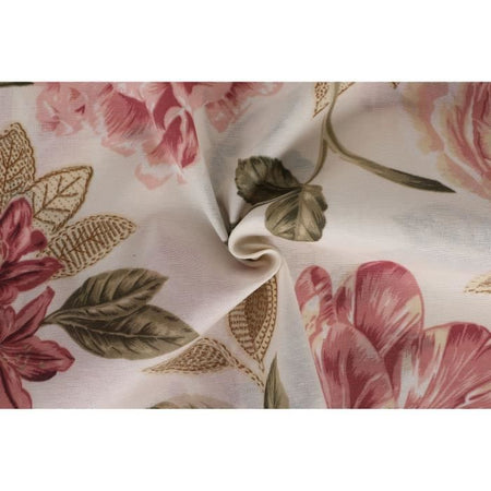 Completo letto - 1 copripiumino 220 x 240 cm + 2 federe 60 x 60 cm - 65% cotone, 35% poliestere - Crema