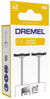 DREMEL set di 2 pennelli in seta a corona