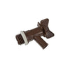 Raccoglitore d'acqua a forma di botte - NATURE - In PE rotostampato - 120 litri - Include accessori