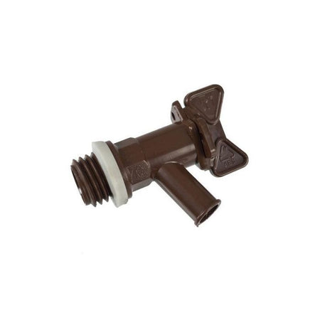 Raccoglitore d'acqua a forma di botte - NATURE - In PE rotostampato - 120 litri - Include accessori