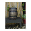 Raccoglitore d'acqua a forma di botte - NATURE - In PE rotostampato - 120 litri - Include accessori