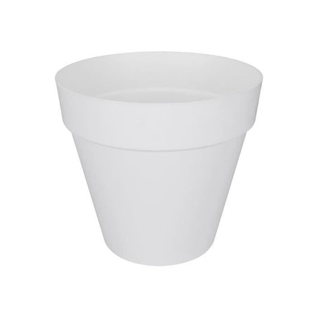 Vaso di fiori LU  40 centimetri Bianco