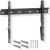 Supporto da parete per TV NANOOK - Ultra piatto - 32-55 pollici - per TV LCD e (O)LED - Nero