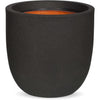 Vaso da fiori a sfera - CAPI EUROPE - SMOOTH NL - 35 x 34 cm - Nero