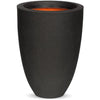 Capi Urban Vaso da fiori liscio elegante basso 26x36 cm nero KBL781 424336