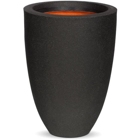 Capi Urban Vaso da fiori liscio elegante basso 26x36 cm nero KBL781 424336