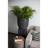 Capi Jardiniere Nature Rib 54 x 52 cm Nero KBLR935