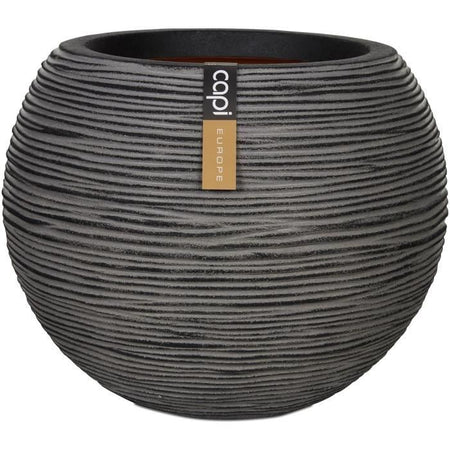 Vaso a sfera - CAPI EUROPE - RIB NL - 40 x 32 cm - Antracite