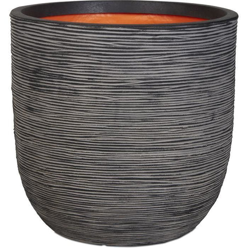 Vaso da fiori a sfera - CAPI EUROPE - RIB NL - 35 x 34 cm - Antracite