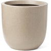 Vaso da fiori a sfera - CAPI EUROPE - WASTE SMOOTH NL - 35 x 34 cm - Terrazzo beige