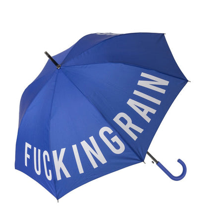 FISURA Ombrello "Fucking Rain" blu