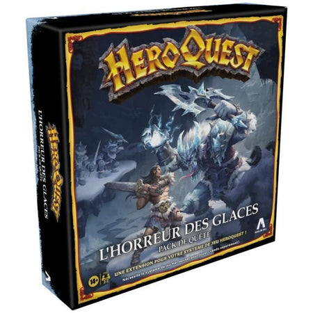 Heroquest, estensione L'orrore del ghiaccio, da 14 anni, è richiesto il sistema di gioco Heroquest - Avalon Hill