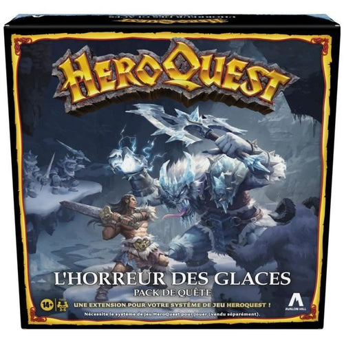 Heroquest, estensione L'orrore del ghiaccio, da 14 anni, è richiesto il sistema di gioco Heroquest - Avalon Hill