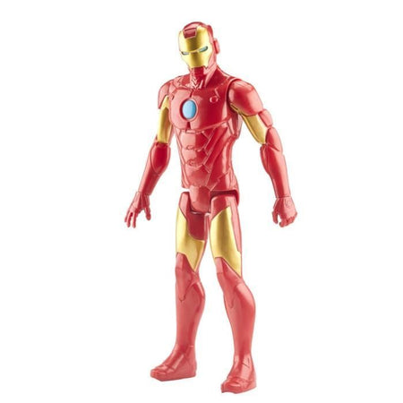 Statuetta Iron Man 30 cm, giocattolo Avengers Titan Hero Series per bambini dai 4 anni in su, Marvel