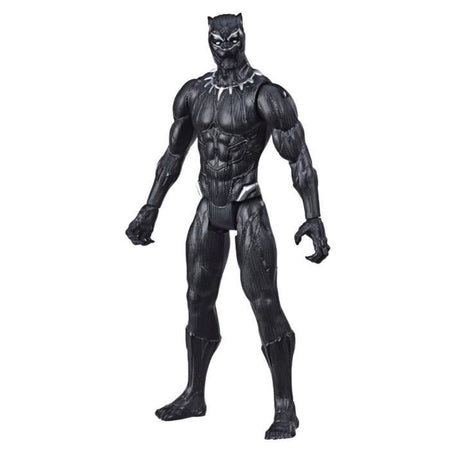Figura Pantera Nera 30 cm, giocattolo Avengers Titan Hero Series per bambini dai 4 anni in su, Marvel