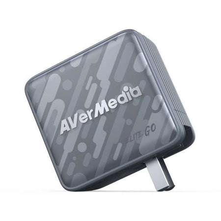 Caricabatterie GaN - AVERMEDIA - 100W con acquisizione video FHD GC313Pro Nero