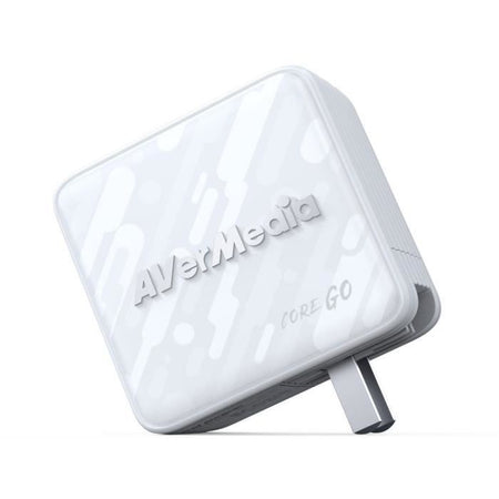 Caricabatterie GaN - AVERMEDIA - 100W con uscita HDMI 4K GC313 Bianco