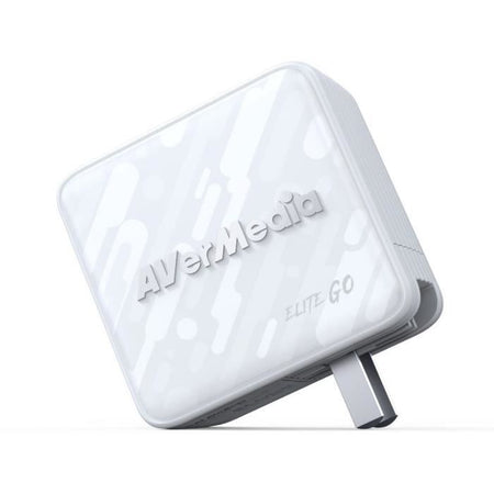 Caricabatterie GaN - AVERMEDIA - 100W con acquisizione video FHD GC313Pro Bianco