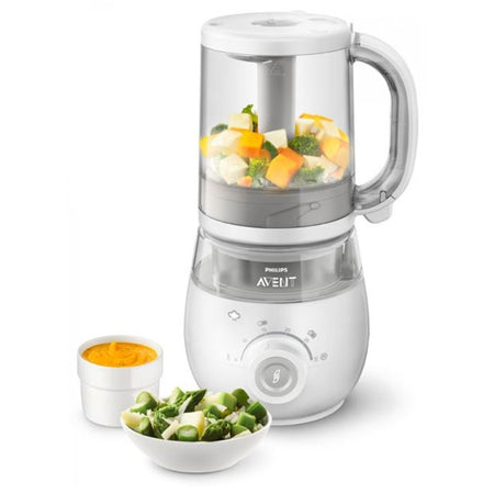 PHILIPS AVENT 4 in 1 Baby Food Maker - Cuoce a vapore - Mescola - Riscalda - Scongela