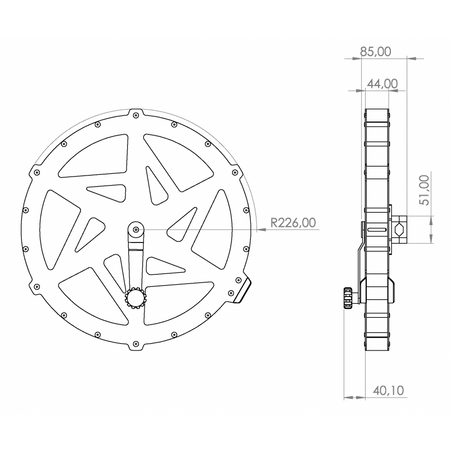 Avvolginastro Evo Reel 60 Mt