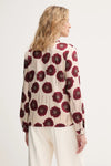 Camicia Fulvia twill poliestere stamp