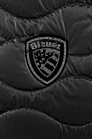 Blauer borsa donna padded nylon shopping bag