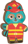 CLEMENTONI Montessori Baby Firetruck - camion dei pompieri con metodo Montessori - educativo - con elementi in legno, 17551