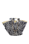 AYFEE | Borsa mare in paglia Zebra & Palms