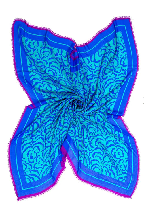 AYFEE | Sciarpa stampa digitale abstract flower