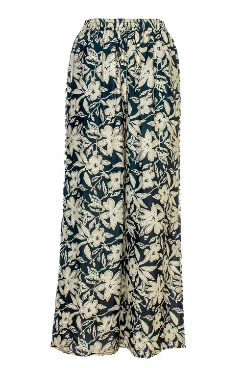 AYFEE | Pantalone over con elastico in vita poliseta