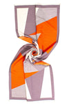 AYFEE | Sciarpa jaquard big geometric design