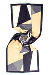 AYFEE | Sciarpa jaquard big geometric design