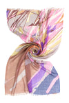 AYFEE | Sciarpa stampa abstract