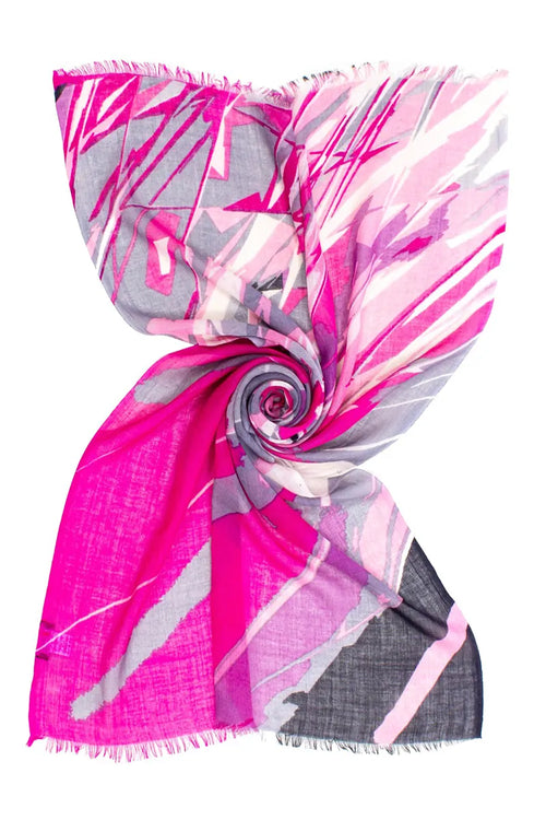 AYFEE | Sciarpa stampa abstract