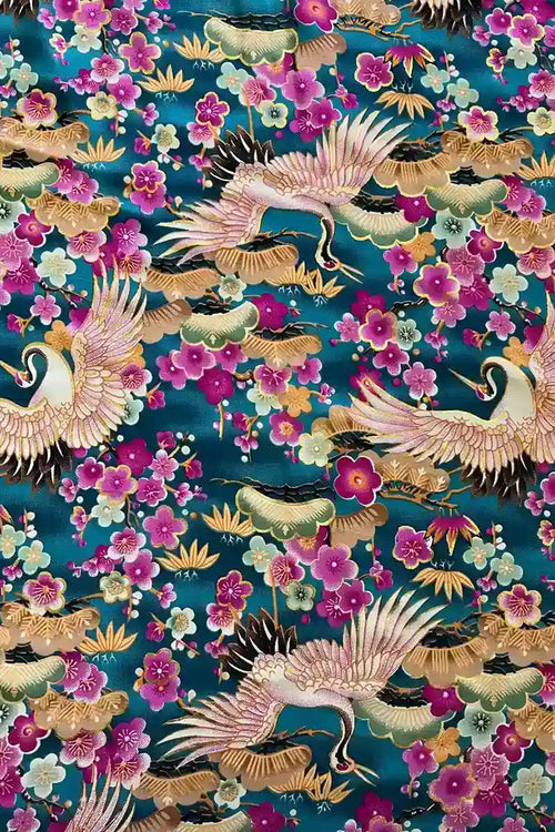 AYFEE | Stola stampata in poliseta