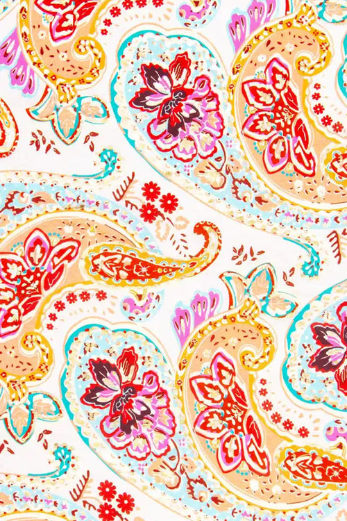 AYFEE | Stola stampata in poliseta