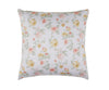 Cuscino arredo 40x40 cm in Raso di puro cotone Romance Pesca - Vanita di raso