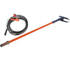 Abbacchiatore elettrico a batteria 12 volt con asta telescopica 190/280 cm