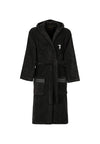 Trussardi Home Accappatoio con Cappuccio in Puro Cotone Ribbon S100