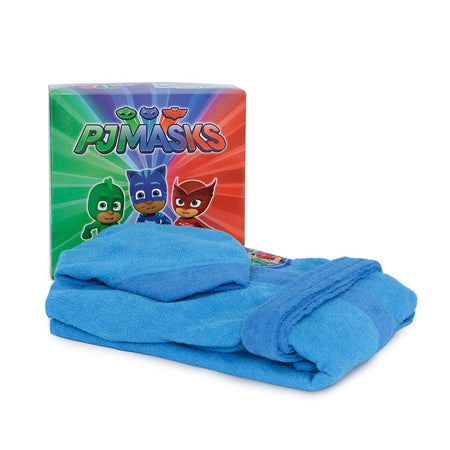 Accappatoio Super Pigiamini Pj Masks per Bambino in micro spugna D27 - Passarelli Biancheria