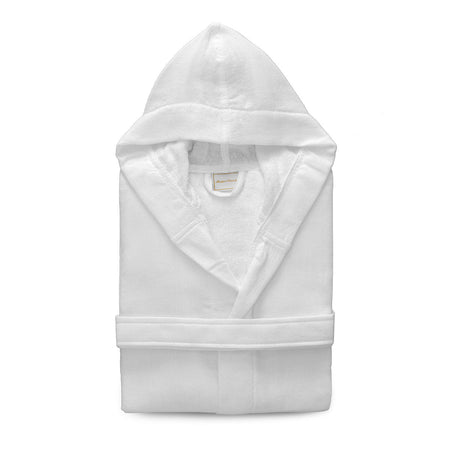 Maestri Cotonieri Accappatoio luxury microspugna con cappuccio unisex 2511B