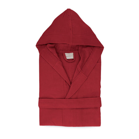 Maestri Cotonieri Accappatoio luxury microspugna con cappuccio unisex 2511B